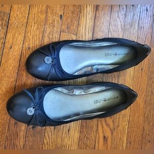 Bandolino Ballet Flats Shoes Size 8.5 Black